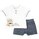 chicco Babyanzug Zweiteiler Shirt Hose Baby Jungen Fuchs
