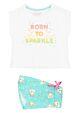 Losan Mädchen Zweiteiler T-Shirt und Shorts Kombi Kinder Sommer 