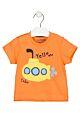 Losan Kinder T-Shirt Kurzarm Orange U-Boot Jungen Baby Sommer 