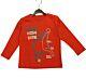 Losan Jungen Shirt Langarm Orange Jungen Boy 