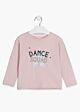 Losan Mädchen Shirt Langarm Rosa Stern Kinder 
