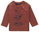 noppies Baby Shirt Langarm Braun Möve Jungen 