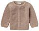 noppies Baby Jacke Strick Newborn Beige Strickjacke Unisex Basic
