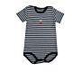Kanz Baby Body Einteiler Kurzarm Spieler Mädchen Jungen Unisex Marine-Gestreift 