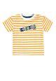 Kanz Baby T-Shirt Kurzarm Sommer Gelb Gestreift Jungen Kurzarm 