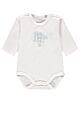 Kanz Baby Body Einteiler Langarm Spieler Natur Mädchen Jungen 