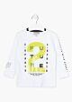 Losan Jungen Shirt Langarm Weiß Sport Jungen Boy 