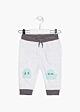 Losan Jungen Hose Sweathose Jogginghose Grau Monster Baby 