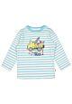 Salt and Pepper Baby T-Shirt Langarm Langarmshirt Blau Ringel Jungen Lastwagen 