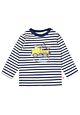 Salt and Pepper Baby T-Shirt Langarm Langarmshirt Marine Ringel Jungen Lastwagen 