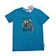 Salt and Pepper Jungen T-Shirt Kurzarm Traktor Blau Kinder 