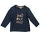 Salt and Pepper Jungen T-Shirt Langarm Langarmshirt Blau Baby Kinder Dino 