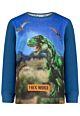 Salt and Pepper T-REX-WORLD Jungen Dino Sweatshirt Pullover Pulli Kinder Blau 
