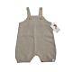 Maximo Gots Baby Strickhose Kapuze Hose Baby Beige Latzhose Kurz