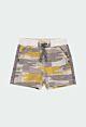 boboli Jungen Hose Short Kurz Grau/Gelb Sommer Camouflage Kinder 