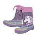 Maximo Gummistiefel Winterfutter Kinder Regenstiefel Einhorn Mädchen Lila