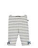 BLUE SEVEN Mädchen Hose Shirthose Weiß Gestreift Baby 