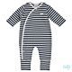 Feetje Schlafanzug Einteiler Overall Blau Ringel Jungen Basic