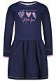 Salt and Pepper Kleid Kleider Kinder Sweatkleid Mädchen Marine Herz