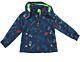 Topo Jungen Jacke Softshelljacke Funktionsjacke Blau Game Kinder 