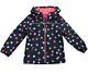 Topo Mädchen Jacke Softshelljacke Funktionsjacke Blau Punkte Kinder 