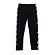 Topo Mädchen Leggings Thermoleggings Hose Marine Glitzer Blumen Kinder Winter 