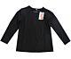 Topo Mädchen T-Shirt Shirt Langarm Schwarz Kinder 