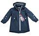 Outburst Mädchen Jacke Funktionsjacke Wasserdicht Marine Kapuze Kinder Outdoor Longjacke 