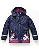 Outburst Mädchen Jacke Winterjacke Regenjacke Wasserdicht Einhorn Kinder 