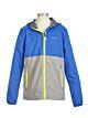 Outburst Jungen Jacke Funktionsjacke Wasserdicht Royal-Grau Kapuze Kinder Outdoor 
