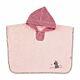 Sterntaler Bademantel Poncho mit Kapuze Umhang Rosa Maus Mabel Größe-0