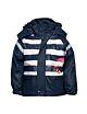 MaxiMo Jacke Regenjacke Kinder Kapuze Mädchen Kinder Blau