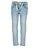 BLUE SEVEN Mädchen Hose Jeans Strech Denim Bleach Palme Kinder 