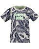 BLUE SEVEN Shirt T-Shirt Jungen Kurzarm Grau Palmen Jungle Sommer Kinder 