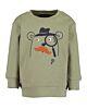BLUE SEVEN Jungen Sweatshirt Pullover Grün Baby Kinder 