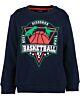 BLUE SEVEN Sweatshirt Pullover Jungen Marine Motiv-Dino Kinder