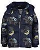 BLUE SEVEN Winterjacke Jacke Kinder Jungen Monstertruck  Kapuze Blau