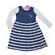 Jubel Mädchen Kleid Trägerkleid Shirt langarm Kinder