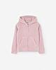 Losan Kinder Jacke Kapuzenjacke Fleecejacke Rosa Mädchen