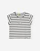 Losan T-Shirt Top Natur Grau Gestreift Mädchen Kinder Sommer