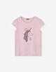 Losan T-Shirt Kurzarm Einhorn Rosa Mädchen Kinder Sommer
