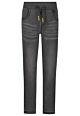 Salt and Pepper Jungen Hose Jeans Schlupfhose Jogging-Jeans Grau Strickbund Stretch Kinder Basic