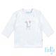 Feetje Baby Mädchen Shirt Langarm Weiß Giraffe Erstausstattung Frühchen-Kleidung Basic