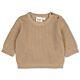 Feetje Pulli Strickpullover Beige Taupe Baby Unisex Basic
