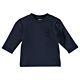 Feetje Shirt T-Shirt Langarm Baby Dunkelblau Uni Unisex Basic