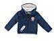Outburst Jacke Winterjacke Baby Kinder Jungen Marine Kapuze Variobündchen 