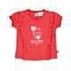 Feetje Baby Shirt Kurzarm Herz Rot Rüschen Mädchen Sommer 