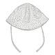 Feetje Baby Hut Sonnenhut Sommer Jersey Weiß Punkte Mädchen 
