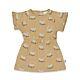 Feetje Baby Kleid Sommer Mädchen Sand Wild-Leo Kurzarm 