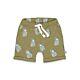 Feetje Jungen Hose Kurz Shorts Jersey Sommer Baby Grün Ananas Aloha 
